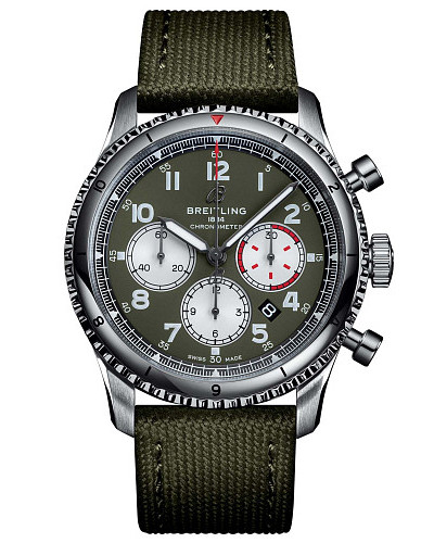 Breitling Aviator 8 B01 Chronograph 43 Curtiss Warhawk AB01192A1L1X1